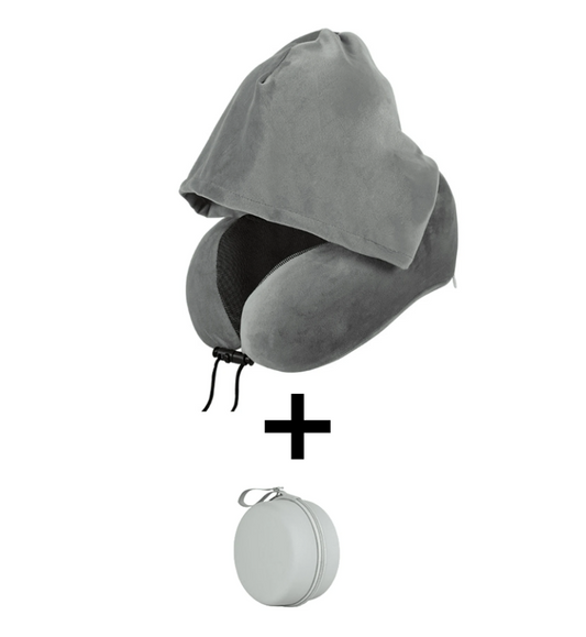 Adjustable Neck Pillow – Comfortable Polyester Fiber Support, Washable, Available in Multiple Colors for Travel & Outdoor Use - Kamuxury