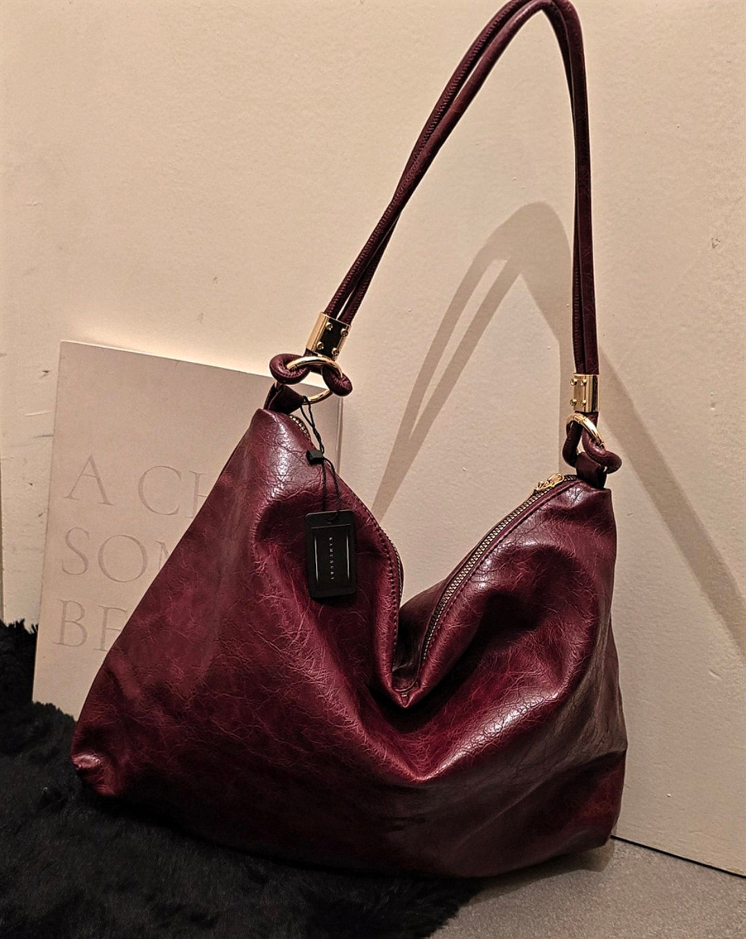 Cherry vintage handbag - Kamuxury