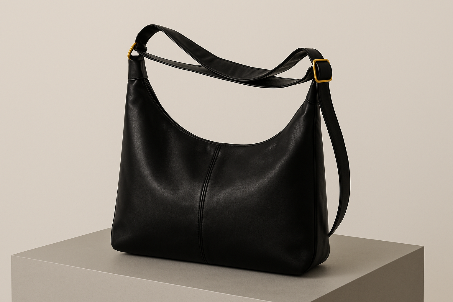 Gabrielle Black crossbody handbag - Kamuxury