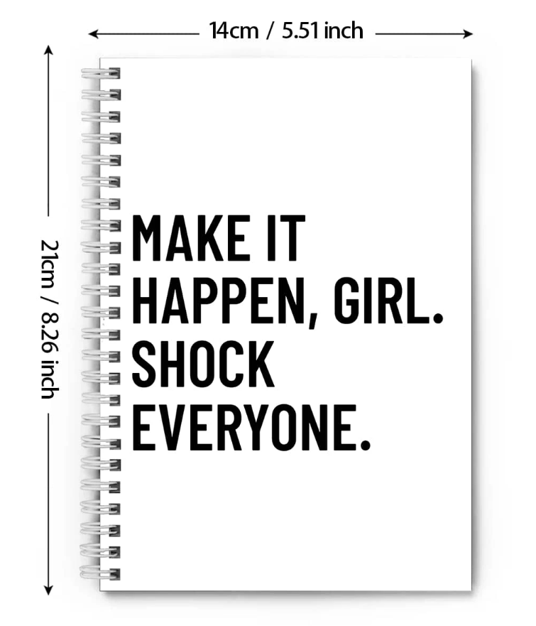 Diary "MAKE IT HAPPEN, GIRL. SHOCK EVERYONE." - Kamuxury