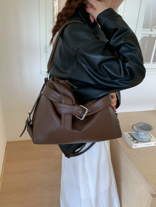 Lana bag - black bag - Kamuxury