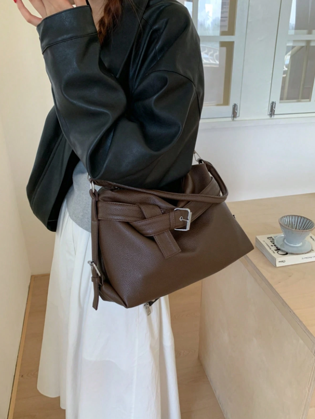 Lana bag - black bag - Kamuxury