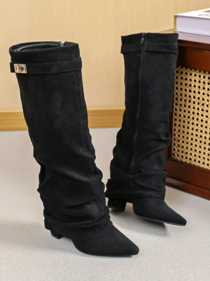 Suede Boots - Kamuxury