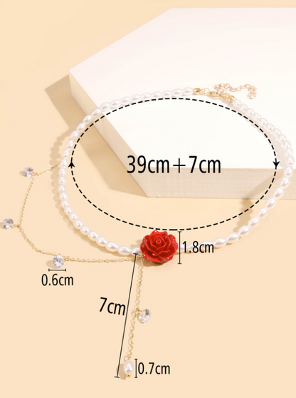 NEW COLLECTION : Born to Die necklace with flower pendant - Kamuxury