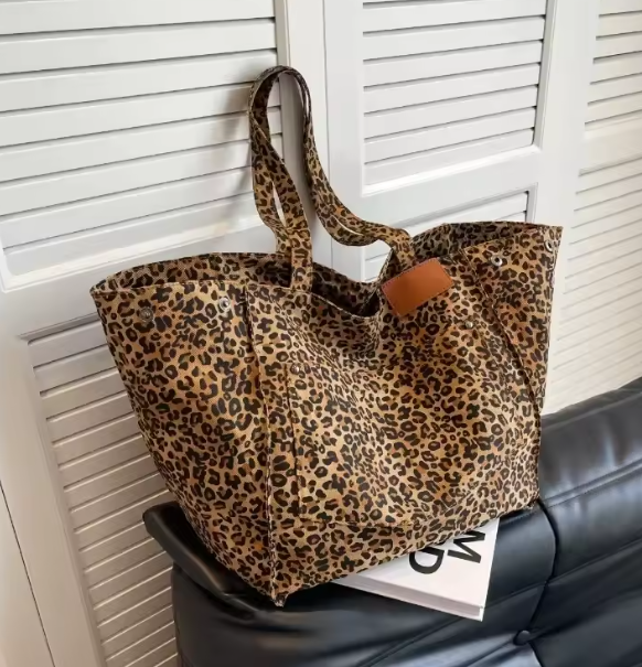 Leopardo Collection : Spacious bag (several color) - Kamuxury
