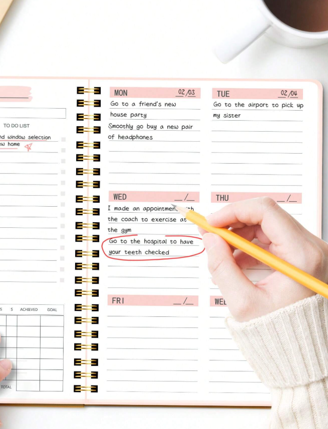 Planner 52 weeks (several colors) - Kamuxury