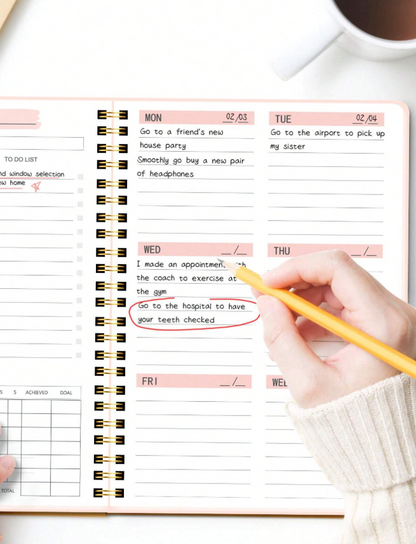 Planner 52 weeks (several colors) - Kamuxury