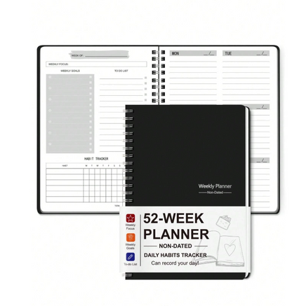 Planner 52 weeks (several colors) - Kamuxury