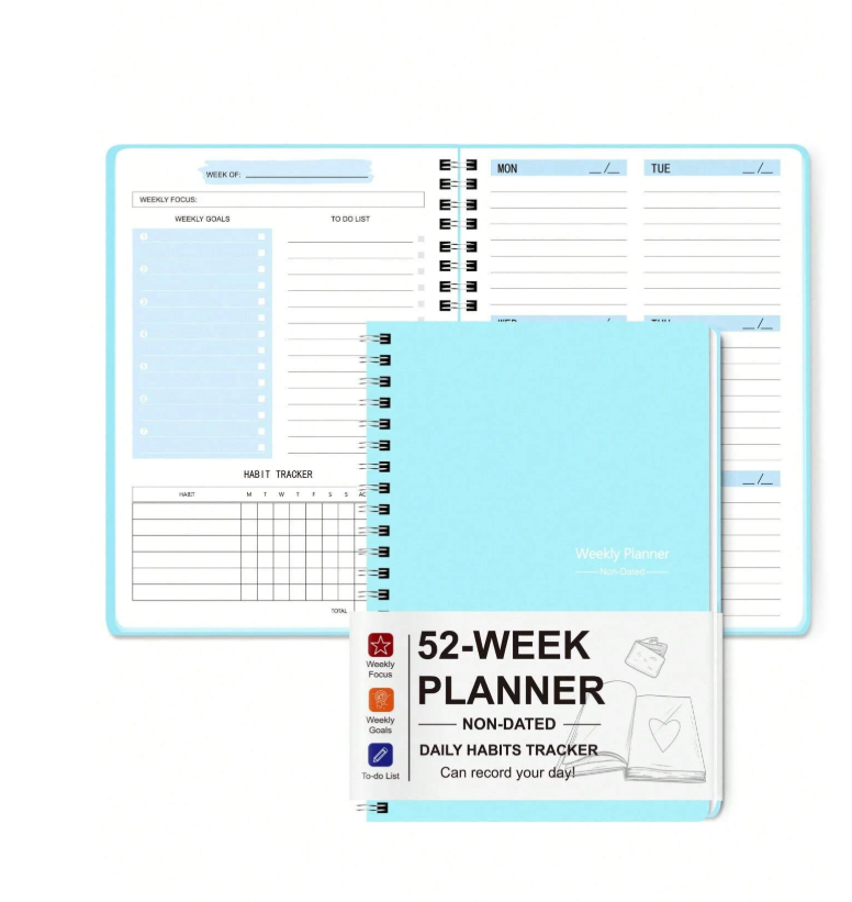 Planner 52 weeks (several colors) - Kamuxury