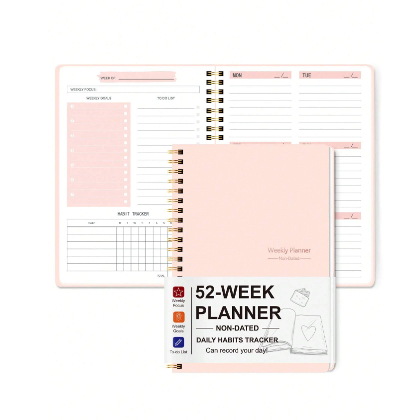 Planner 52 weeks (several colors) - Kamuxury