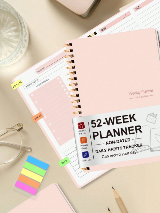 Planner 52 weeks (several colors) - Kamuxury