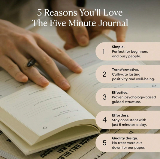 Five minutes journal (several colors) - Kamuxury