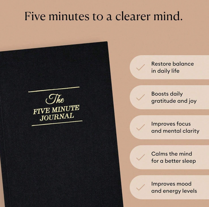 Five minutes journal (several colors) - Kamuxury