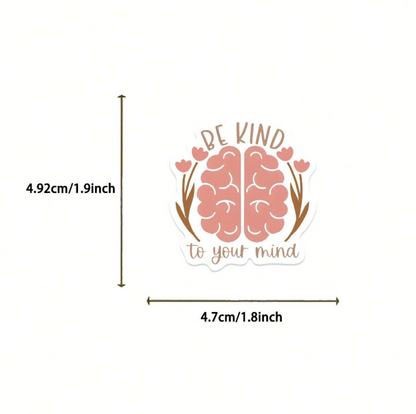50 affirmation Stickers - Kamuxury