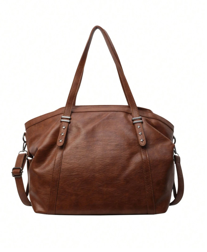 Zaarah Oversized Camel bag for school - Kamuxury