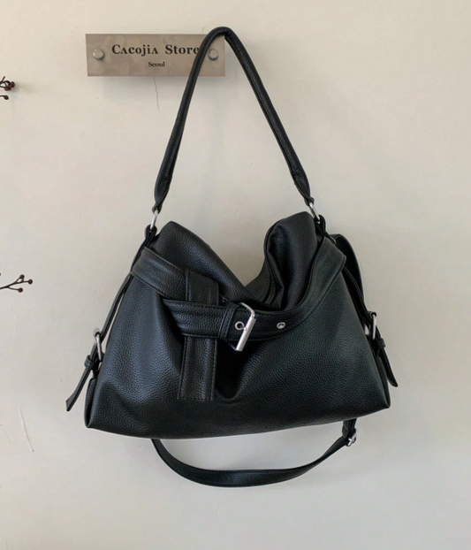 Lana bag - black bag - Kamuxury