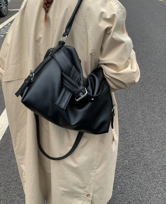 Lana bag - black bag - Kamuxury