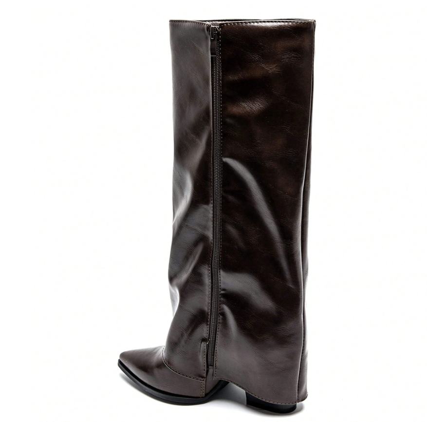 Leather lace Boots (several colors) - Kamuxury