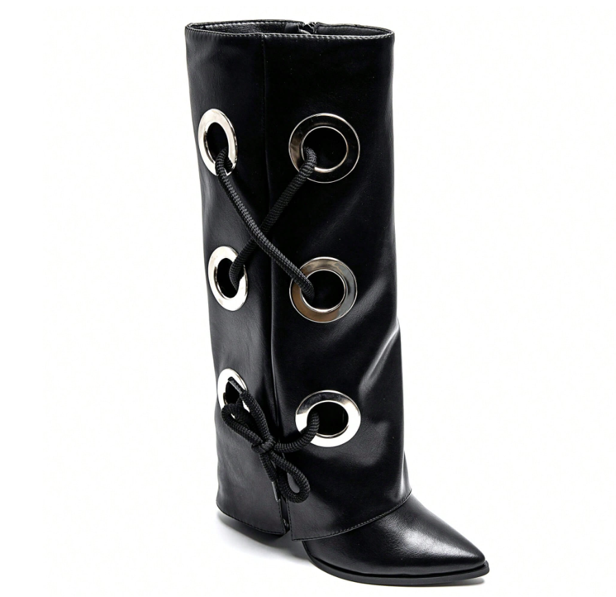 Leather lace Boots (several colors) - Kamuxury
