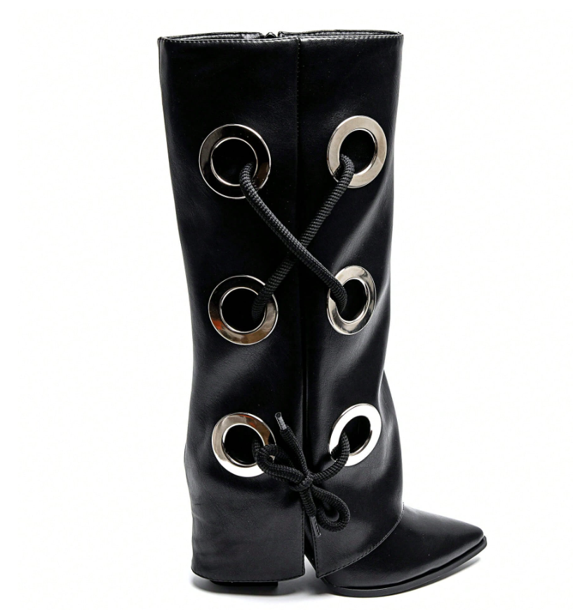 Leather lace Boots (several colors) - Kamuxury