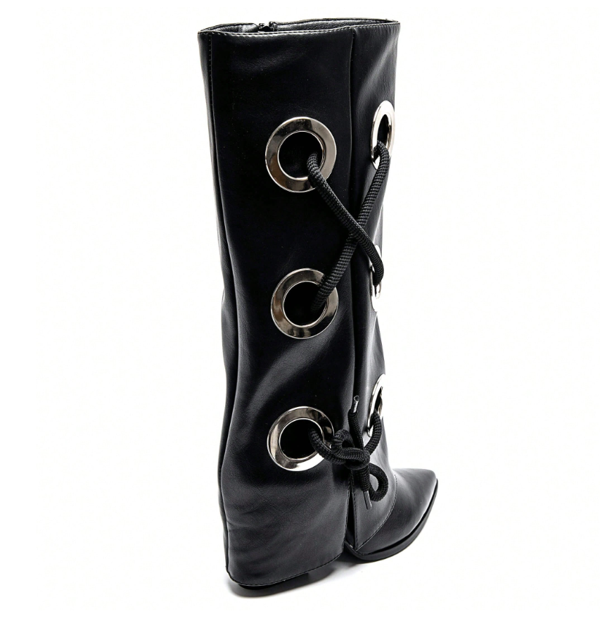 Leather lace Boots (several colors) - Kamuxury