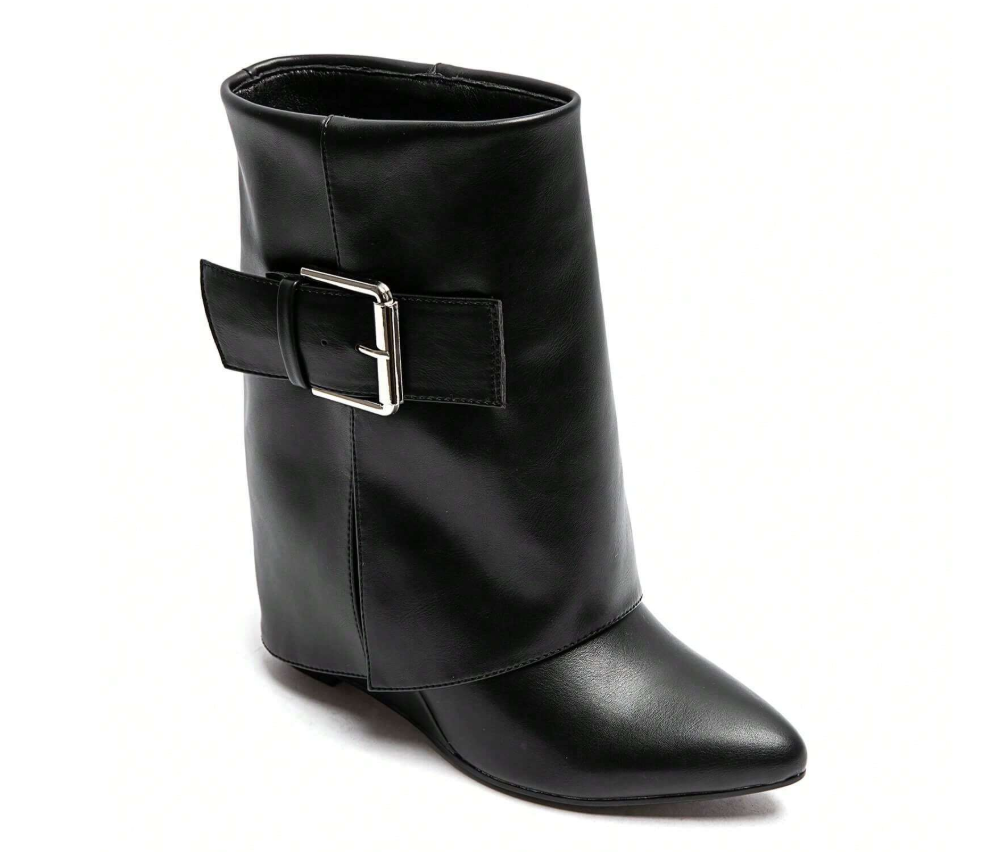 Black Vintage short boots - Kamuxury