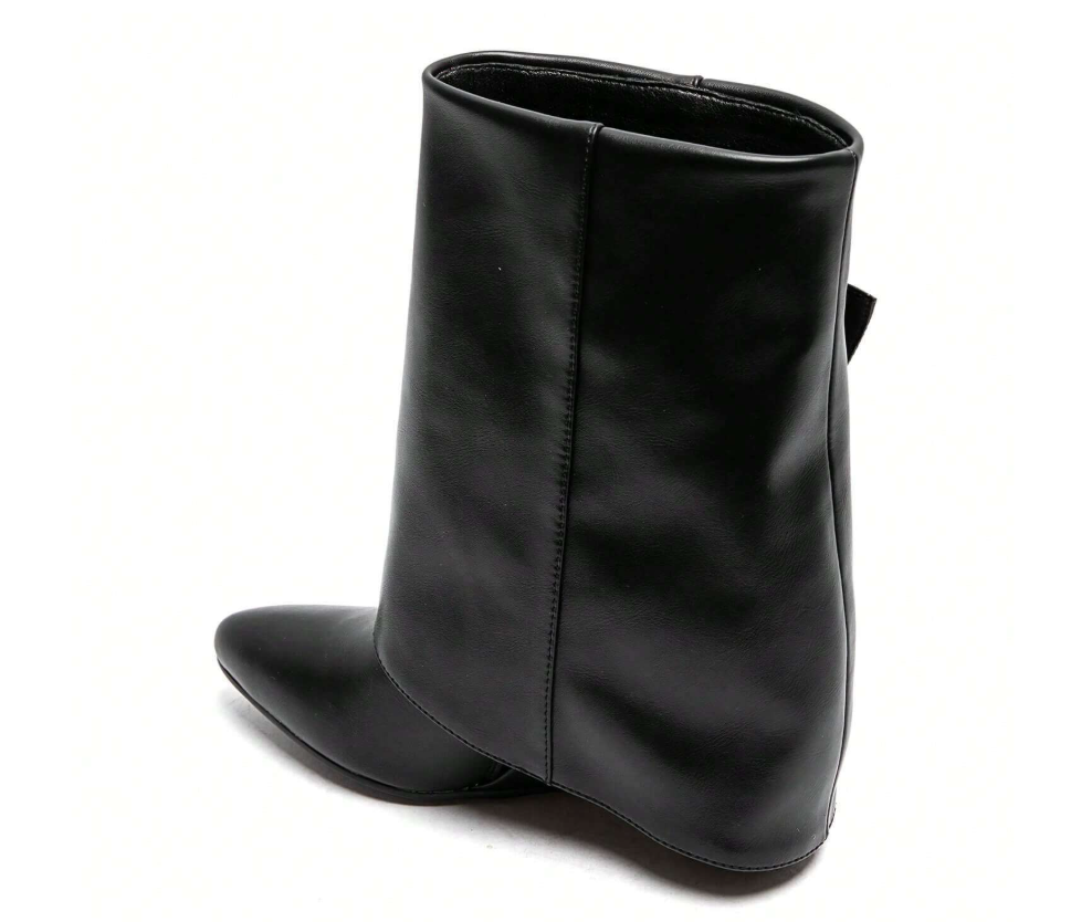 Black Vintage short boots - Kamuxury