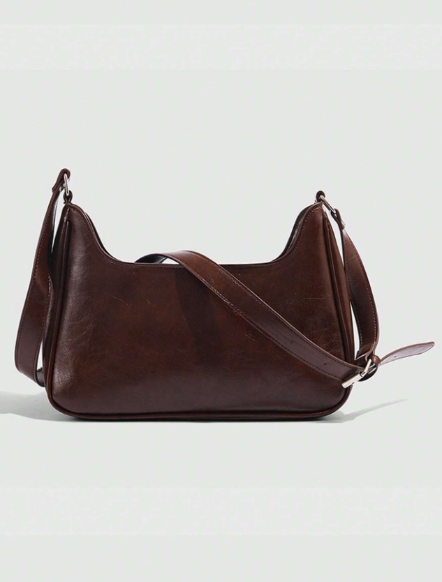 Bad Girl Dark burgundy crossbody handbag