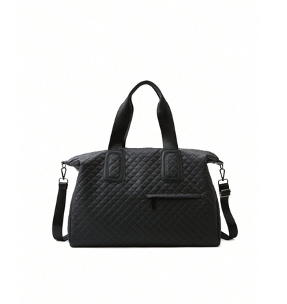 Hugo Oversized black bag for travel - Kamuxury