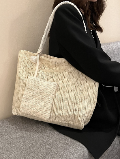 Sandy beach bag (pouch included)