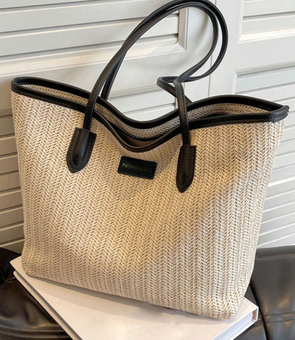 Santorini beach bag