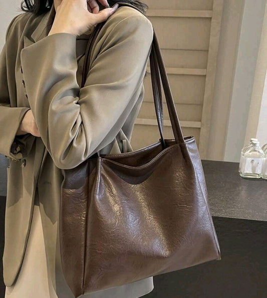 Brown handbag