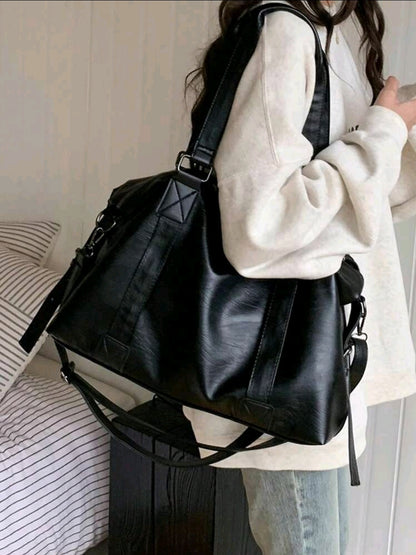Veloria Collection : Oversized bag for school - Kamuxury