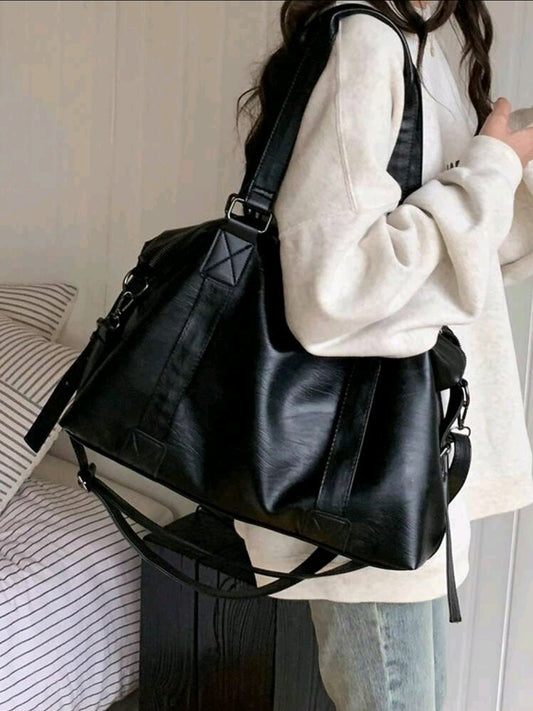 Veloria Collection : Oversized bag for school - Kamuxury