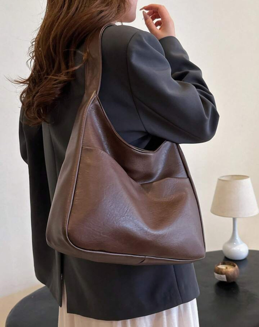 Brown handbag