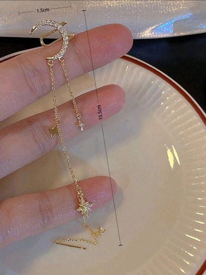 Luna collection : One piece earring - Kamuxury